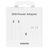 Charger Samsung EP-T2510XWEGEU 25W + USB-C cable white