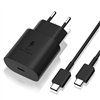 Charger Samsung EP-TA800NB 25W + Type-C cable 25W black