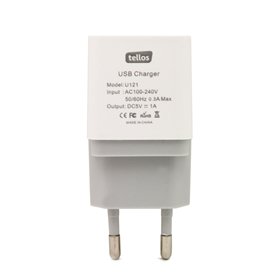 Charger Tellos with USB connector U121 (1A)