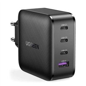 Charger Ugreen CD224 65W GaN 3xUSB-C/USB-A black