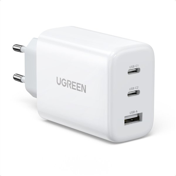 Charger Ugreen CD275 65W 2xUSB-C/USB-A white