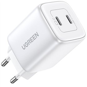 Charger Ugreen CD294 45W GaN 2xUSB-C white