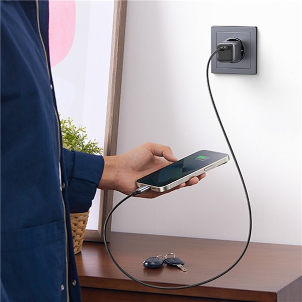 Charger Ugreen CD319 30W GaN USB-C black