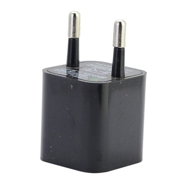 Charger USB black (1A)