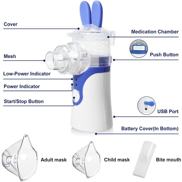 Inhaler Reach "Bunny" purple