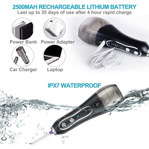 Irigatorius Reach HF-6 juodas