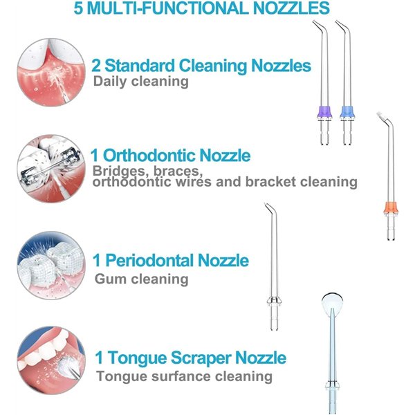 Irigatorius Reach HF-6 juodas