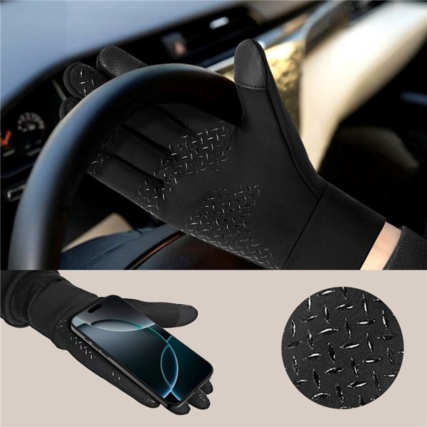 Išmaniosios pirštinės Tech-Protect WG01 M juodos