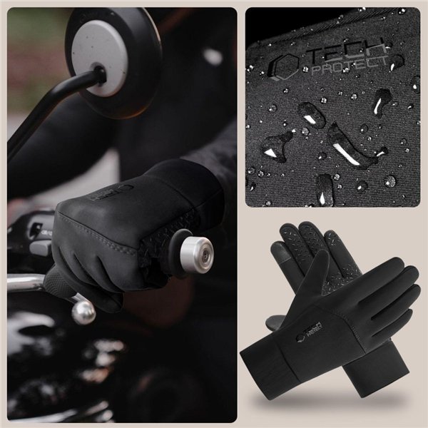 Išmaniosios pirštinės Tech-Protect WG01 M juodos