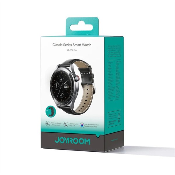 Smart Watch Joyroom JR-FC2 Pro Classic Series Smart Watch (Make/Answer Call) Space Grey