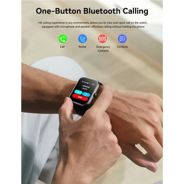 Smart Watch Joyroom JR-FT5 Plus Fit-Life Series Smart Watch (Answer/Make Call) black