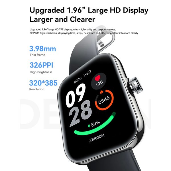 Smart Watch Joyroom JR-FT5 Plus Fit-Life Series Smart Watch (Answer/Make Call) rose gold