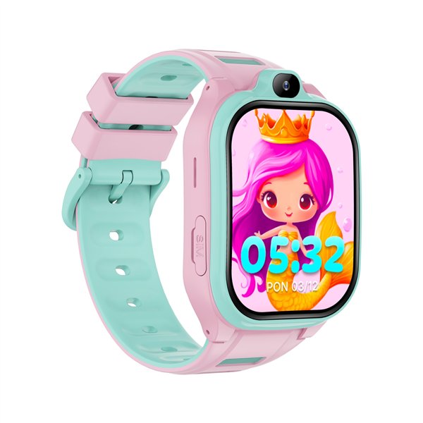 Smart Watch for Kids Forever Smartwatch GPS WiFi 4G Kids Boost KW-530 pink