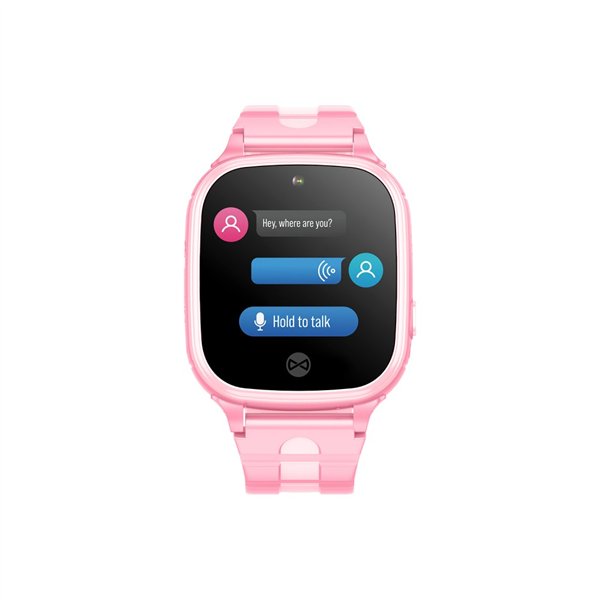 Išmanusis laikrodis vaikams Forever Smartwatch GPS WiFi Kids See Me 2 KW-310 rožinis