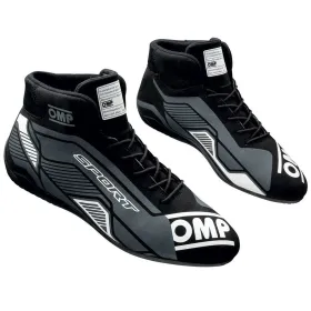 Lenktynių batai OMP SPORT Juoda / balta 42