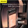 External battery Power Bank Awei P10K 22.5W 10000mAh black