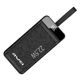 External battery Power Bank Awei P142K 22.5W 50000mAh black