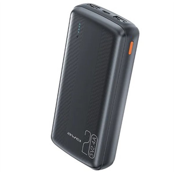 External battery Power Bank Awei P19K 5V/2.4A 20000mAh black