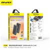 External battery Power Bank Awei P19K 5V/2.4A 20000mAh black