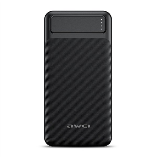 External battery Power Bank Awei P6K 5V/2.1A 20000mAh black