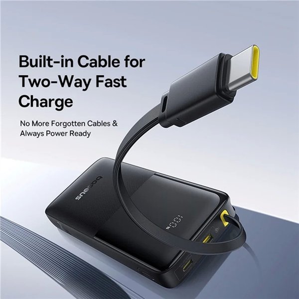 External battery Power Bank Power Bank Baseus Bipow 2 20W 10000mAh black P10077101113-00