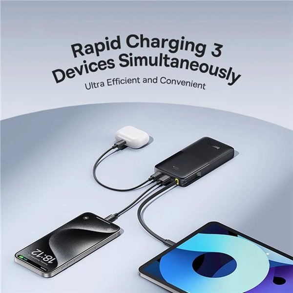 External battery Power Bank Power Bank Baseus Bipow 2 20W 10000mAh black P10077101113-00