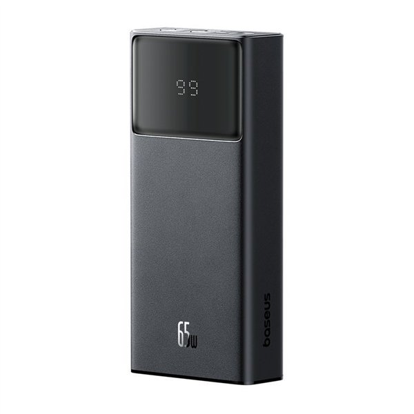 Išorinė baterija Power Bank Baseus StarLord 65W 20000mAh juoda P10022906113-00