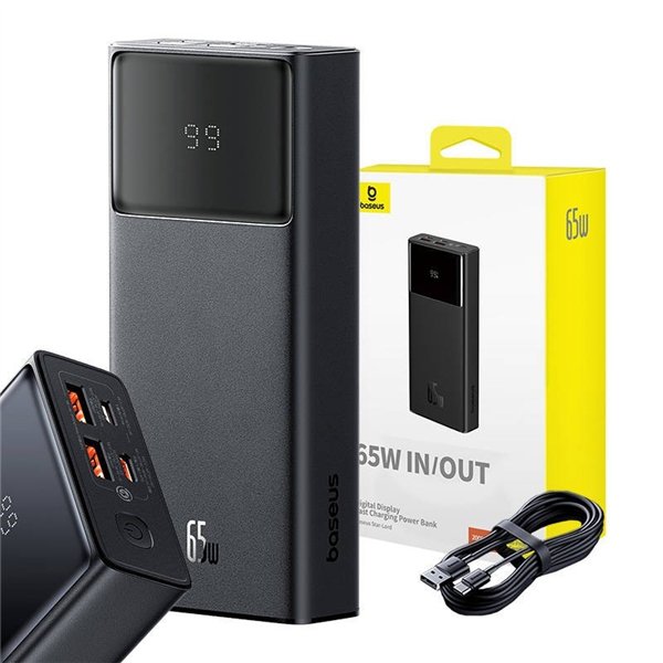 External battery Power Bank Power Bank Baseus StarLord 65W 20000mAh black P10022906113-00
