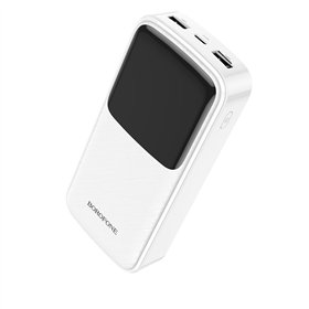 External battery Power Bank Borofone BJ17A Type-C microUSB 2*USB (2.1A) 20000mAh black