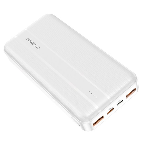 External battery Power Bank Borofone BJ9 AType-C PD+Quick Charge 3.0 (3A) 20000mAh white
