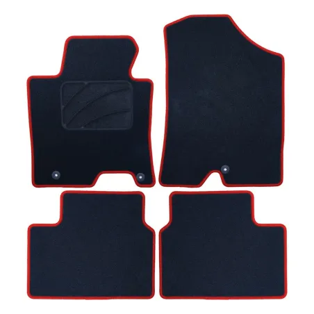 Auto Grīdas Paklāju Komplekts OCC Motorsport OCCHY0014RD Sarkans Hyundai i30 5 Daudzums