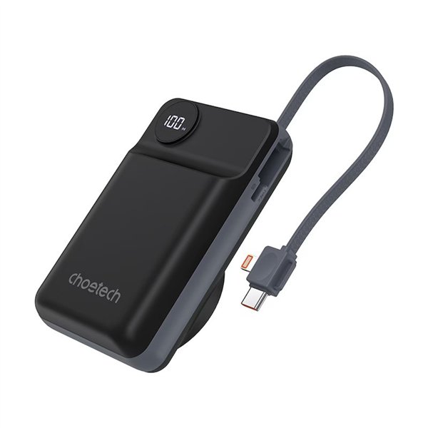 External battery Power Bank Choetech B696 15W Magsafe 20000mAh black