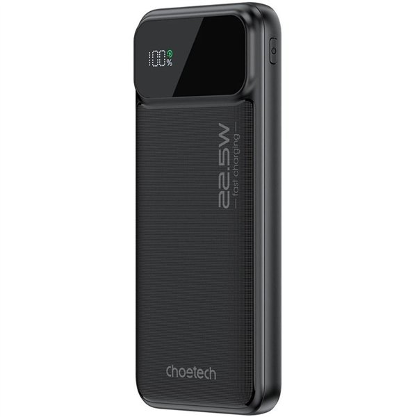 External battery Power Bank Choetech B728 22.5W 10000mAh black