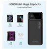 External battery Power Bank Choetech B730 22.5W 30000mAh black