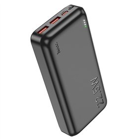 External battery Power Bank Hoco J101A PD 20W+Quick Charge 3.0 22.5W 20000mAh black