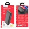 External battery Power Bank Hoco J87A Type-C PD 20W+Quick Charge 3.0 20000mAh black
