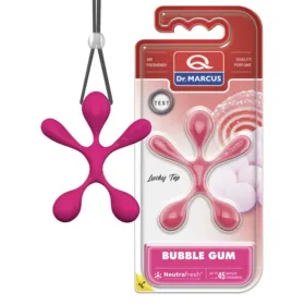 Automobilio oro gaiviklis Dr Marcus Lucky Top Kramtomoji guma Plastmasinis pakabukas (12 vnt.)