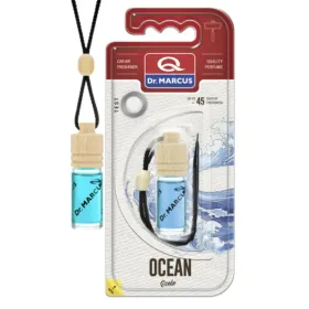 Automašīnas Gaisa Atsvaidzinātājs Dr Marcus Ecolo Ocean 4,5 ml Koks Stikls Smarža Kareklis 4 Daudzums