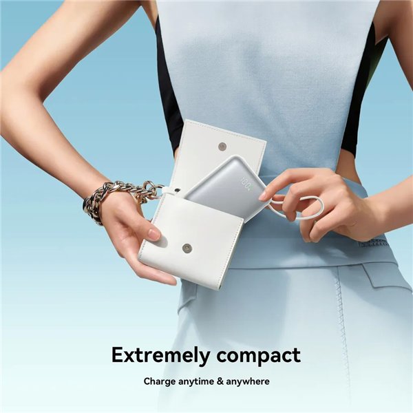 External battery Power Bank Joyroom JR-PBF27 22.5W Mini 10000mAh white