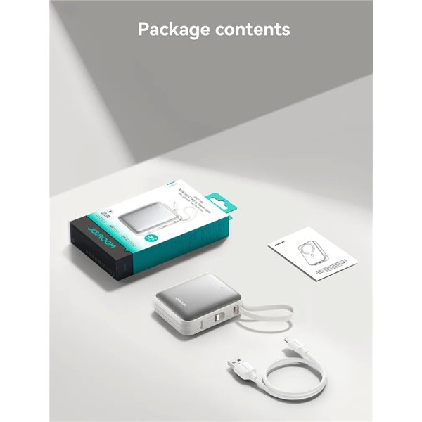 External battery Power Bank Joyroom JR-PBF27 22.5W Mini 10000mAh white