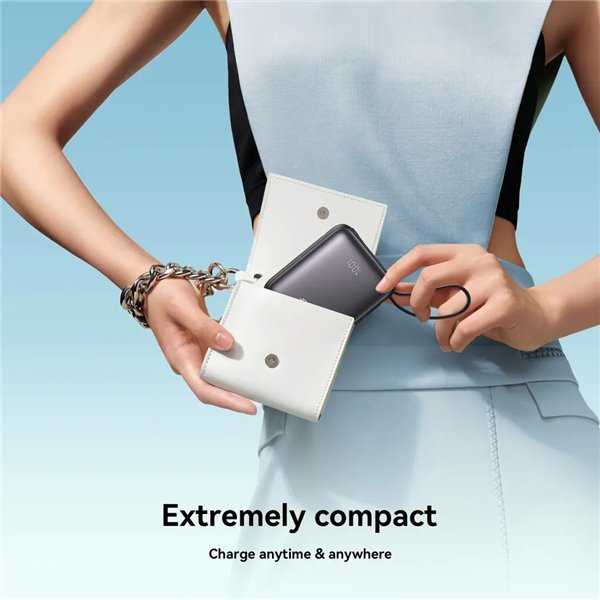 External battery Power Bank Joyroom JR-PBF27 22.5W Mini 10000mAh black