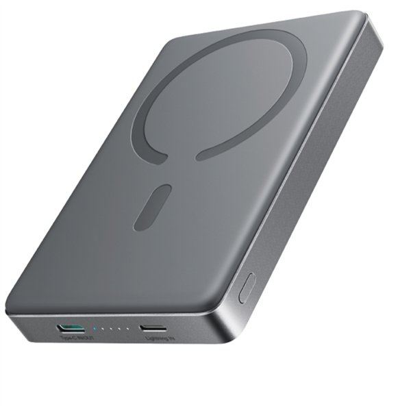 External battery Power Bank Joyroom JR-PBM08 Pro 20W Magnetic Wireless 10000mAh Space Grey