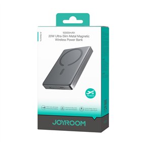 External battery Power Bank Joyroom JR-PBM08 Pro 20W Magnetic Wireless 10000mAh Space Grey