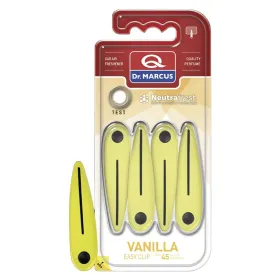 Auton ilmanraikastin Dr Marcus EASY CLIP VANILLA Vanilja Muovinen