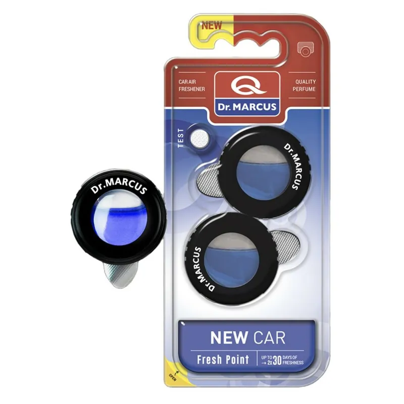 Auton ilmanraikastin Dr Marcus FRESH POINT NEW CAR Uusi auto 2,5 ml Muovinen (2 osaa)