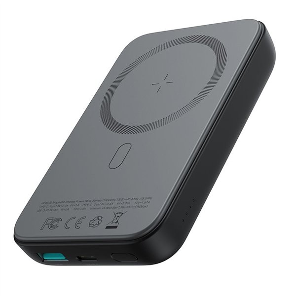 External battery Power Bank Joyroom JR-W020 20W Magnetic Wireless 10000mAh black