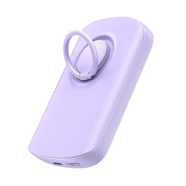 External battery Power Bank Joyroom JR-W020 20W Magnetic Wireless 6000mAh purple
