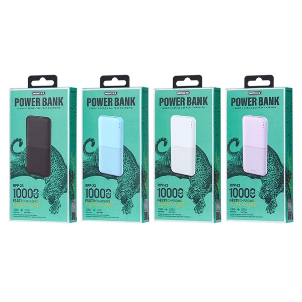 External battery Power Bank Remax RPP-23 12W 10000mAh black