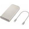 External battery Power Bank Samsung EB-P4520XUEGEU PD45W 20000mAh beige