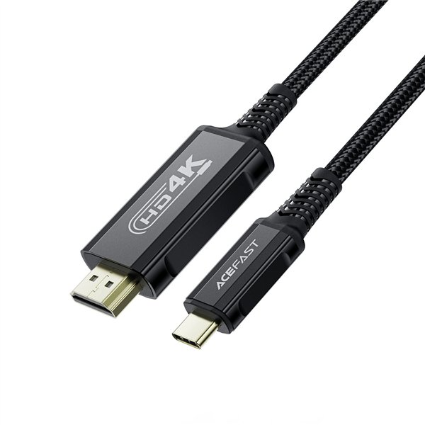 Cable Acefast C1-10 USB-C to HDMI 1.8m black